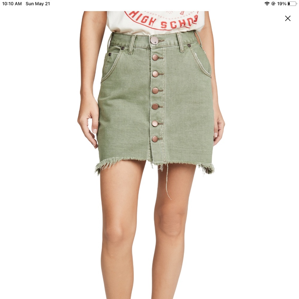 One Teaspoon Super Viper high waist skirt size 29